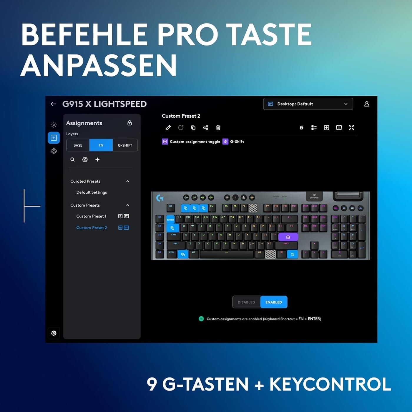 Logitech G915 X — Herstelleransicht 4 von 4