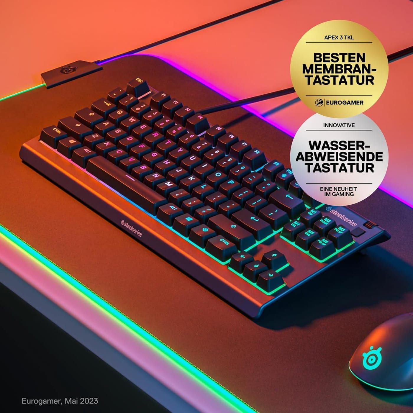 SteelSeries Apex 3 TKL — Herstelleransicht 2 von 4